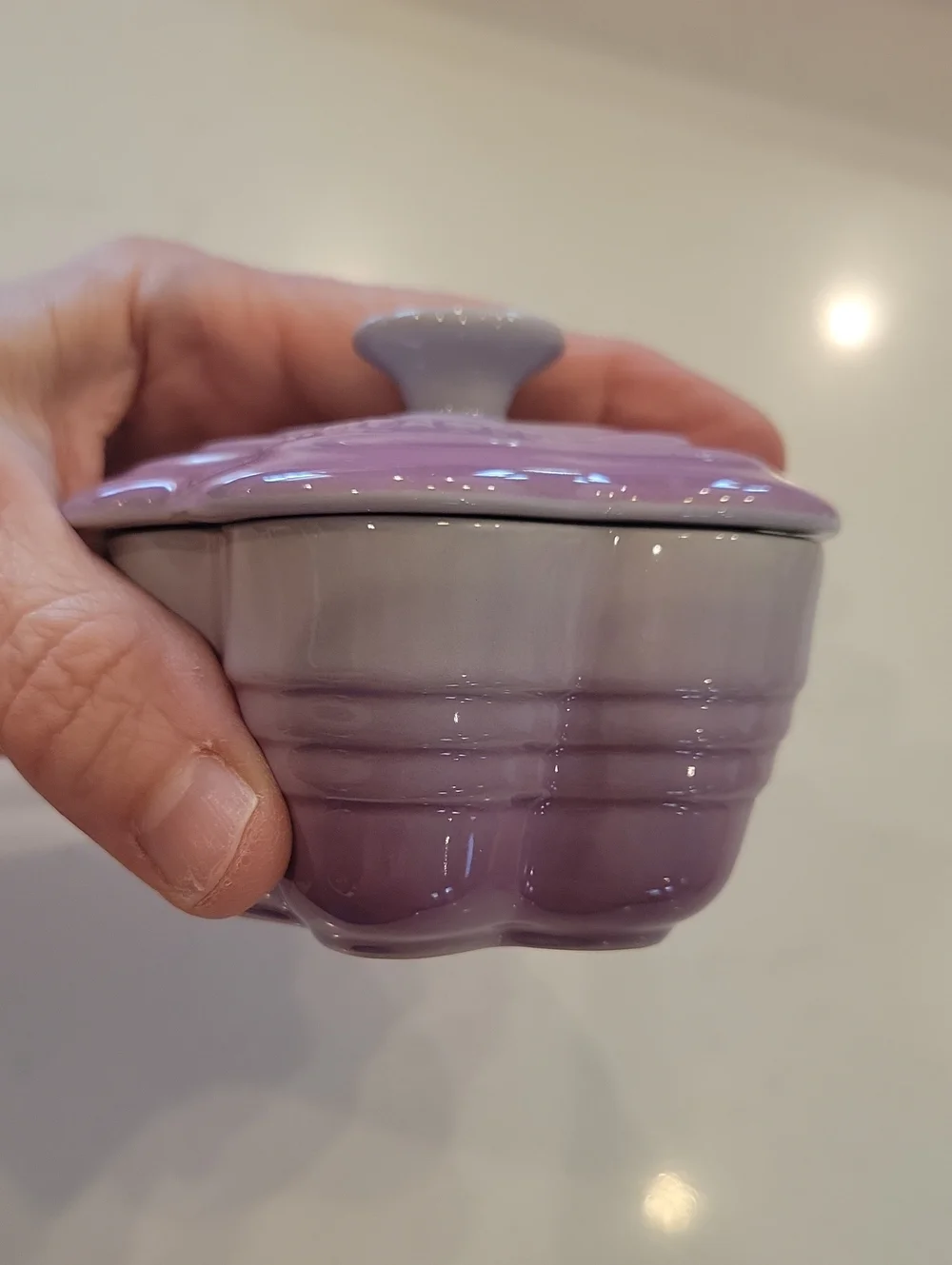 Le Creuset Retired Lavendar Purple Cocotte